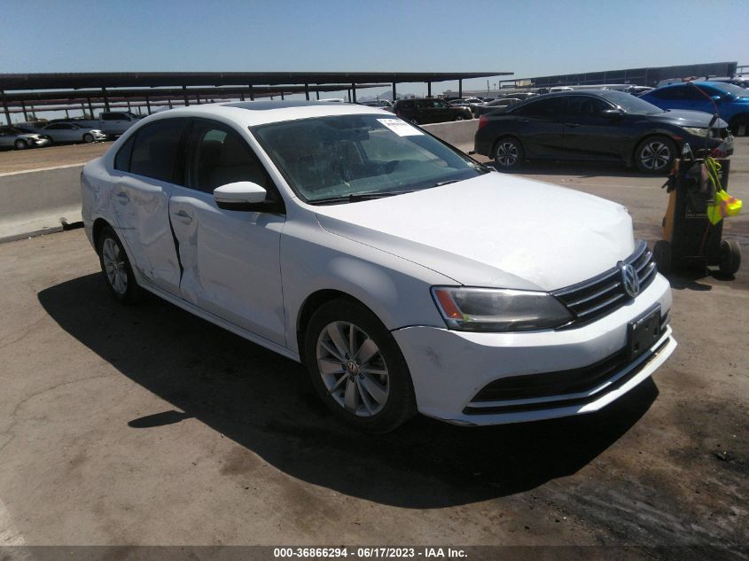 2015 VOLKSWAGEN JETTA SEDAN 2.0L TDI SE - 3VWLA7AJ9FM261429