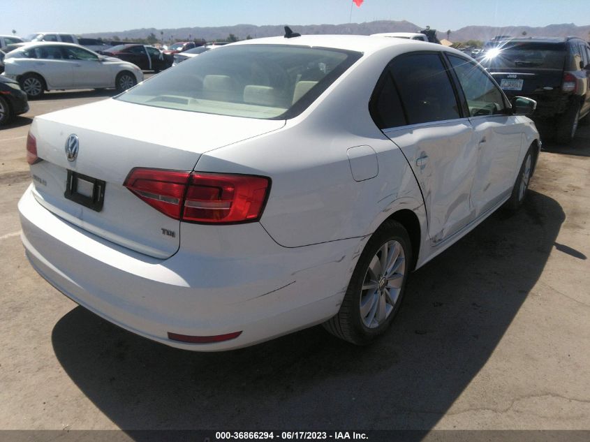 2015 VOLKSWAGEN JETTA SEDAN 2.0L TDI SE - 3VWLA7AJ9FM261429