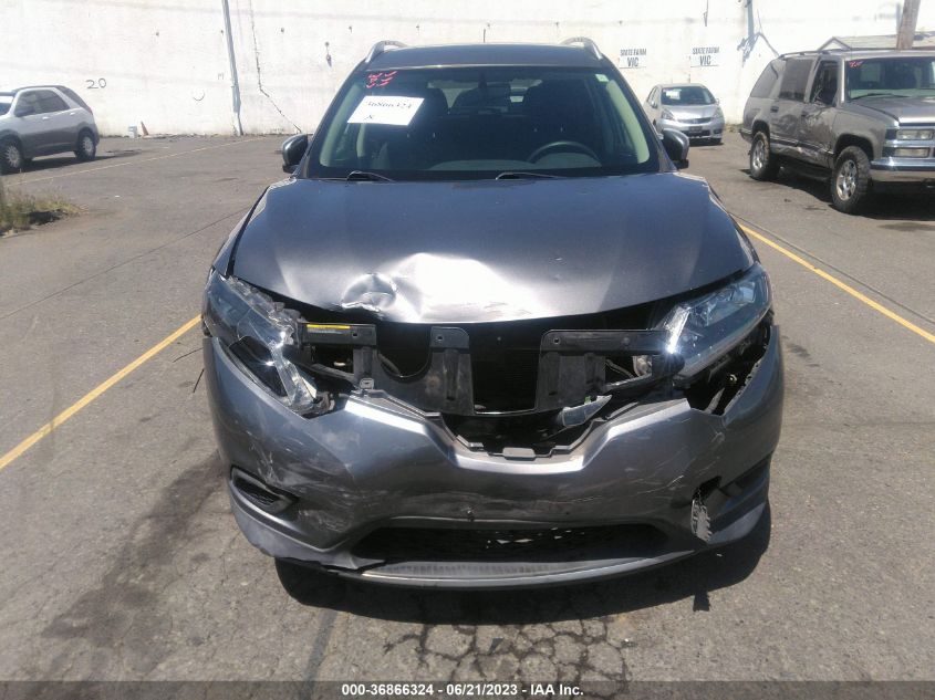 2016 NISSAN ROGUE SV/SL/S - KNMAT2MVXGP708108
