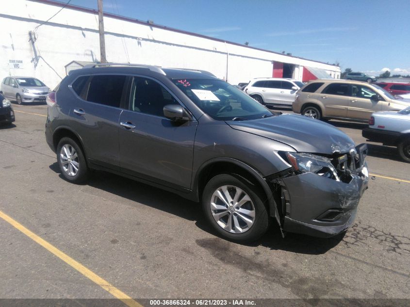 2016 NISSAN ROGUE SV/SL/S - KNMAT2MVXGP708108