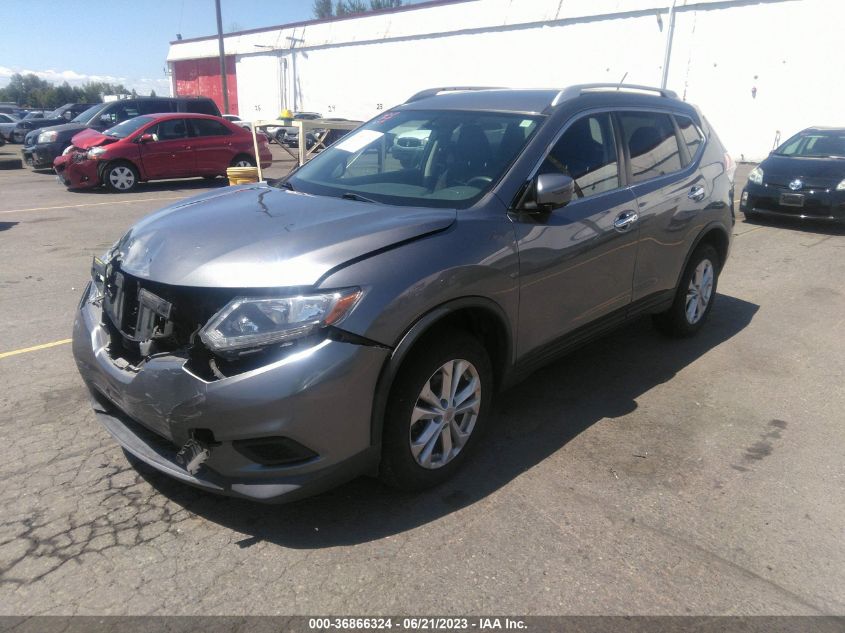 2016 NISSAN ROGUE SV/SL/S - KNMAT2MVXGP708108