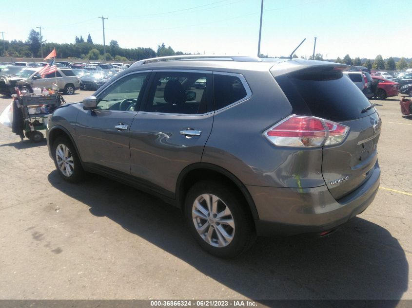 2016 NISSAN ROGUE SV/SL/S - KNMAT2MVXGP708108