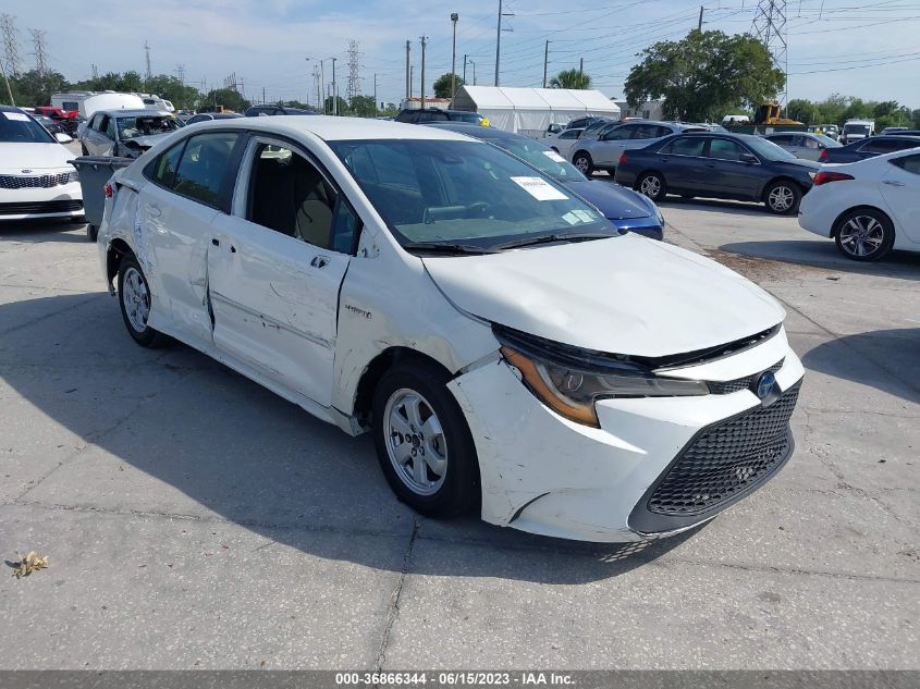 2021 TOYOTA COROLLA HYBRID LE - JTDEAMDE4MJ028349