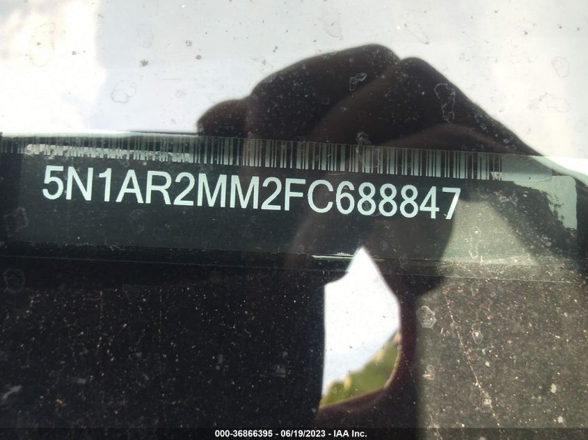 2015 NISSAN PATHFINDER SL - 5N1AR2MM2FC688847