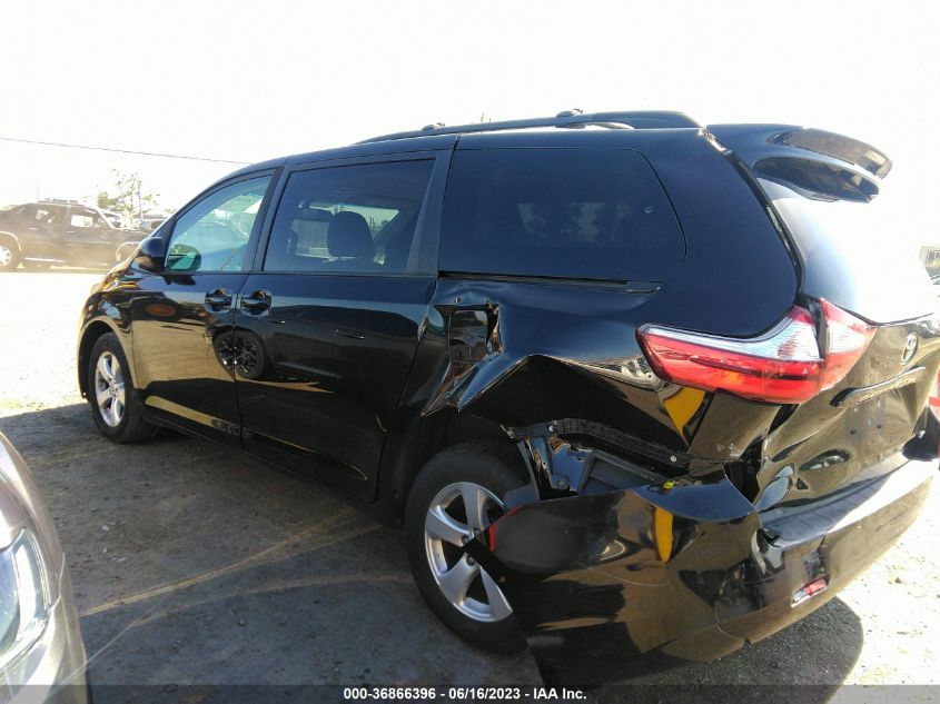 2017 TOYOTA SIENNA LE - 5TDKZ3DC4HS776287