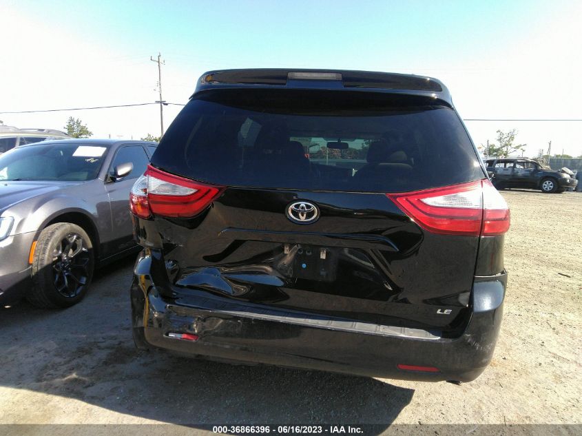 2017 TOYOTA SIENNA LE - 5TDKZ3DC4HS776287