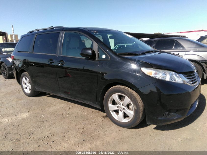 2017 TOYOTA SIENNA LE - 5TDKZ3DC4HS776287
