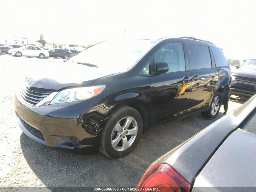 2017 TOYOTA SIENNA LE - 5TDKZ3DC4HS776287