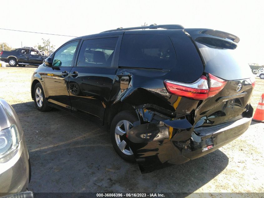 2017 TOYOTA SIENNA LE - 5TDKZ3DC4HS776287
