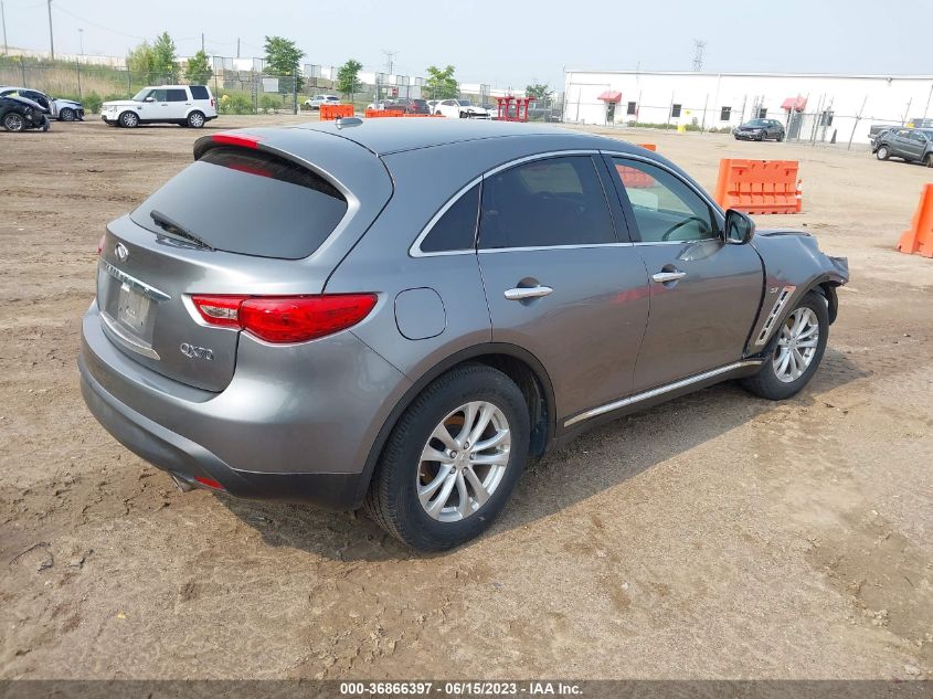 2017 INFINITI QX70 JN8CS1MU0HM142349
