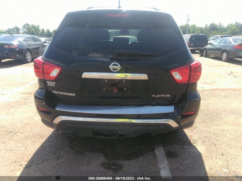 2017 NISSAN PATHFINDER PLATINUM - 5N1DR2MN9HC913869