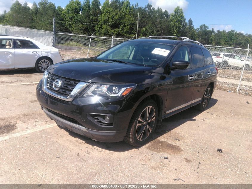 2017 NISSAN PATHFINDER PLATINUM - 5N1DR2MN9HC913869
