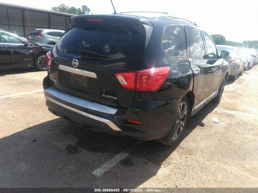 2017 NISSAN PATHFINDER PLATINUM - 5N1DR2MN9HC913869
