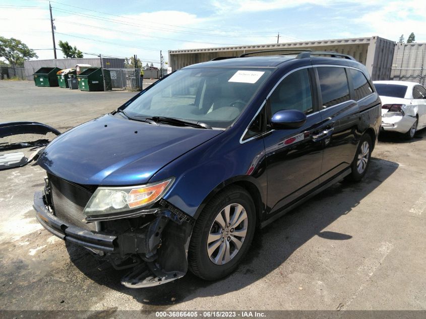 2015 HONDA ODYSSEY EX-L - 5FNRL5H68FB123396