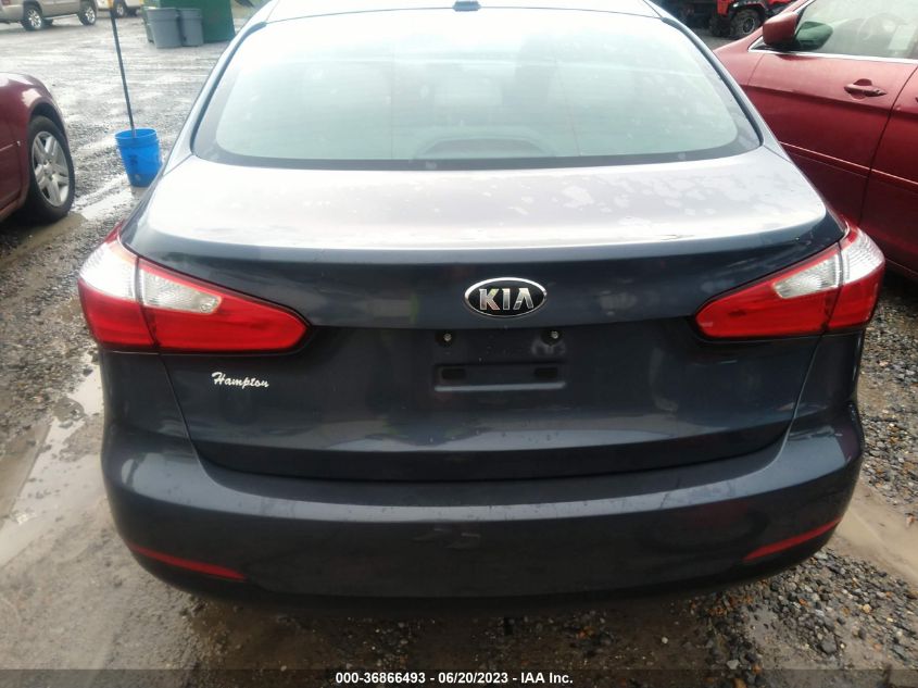 2016 KIA FORTE LX - KNAFX4A6XG5575118