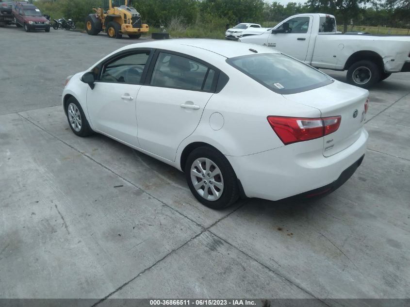 2015 KIA RIO LX - KNADM4A36F6424405