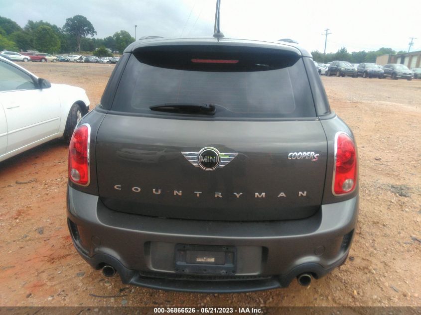 2013 MINI COOPER COUNTRYMAN S ALL4 - WMWZC5C54DWP34496