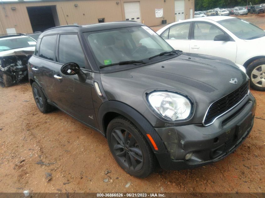 2013 MINI COOPER COUNTRYMAN S ALL4 - WMWZC5C54DWP34496