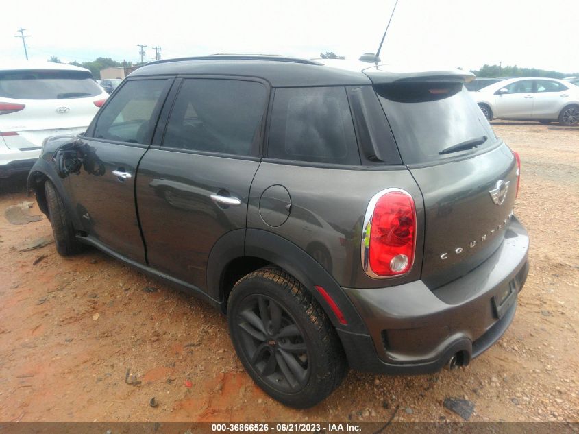 2013 MINI COOPER COUNTRYMAN S ALL4 - WMWZC5C54DWP34496