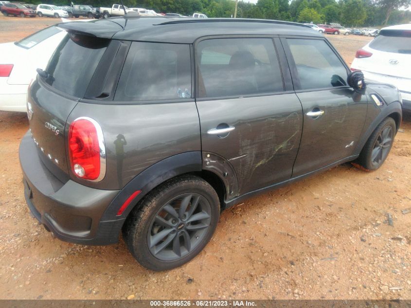 2013 MINI COOPER COUNTRYMAN S ALL4 - WMWZC5C54DWP34496