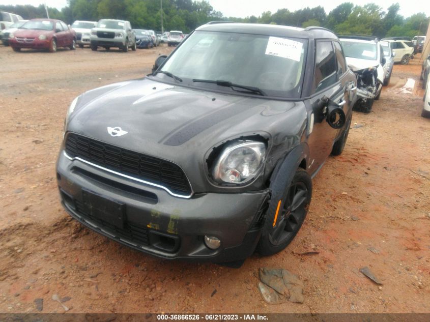 2013 MINI COOPER COUNTRYMAN S ALL4 - WMWZC5C54DWP34496