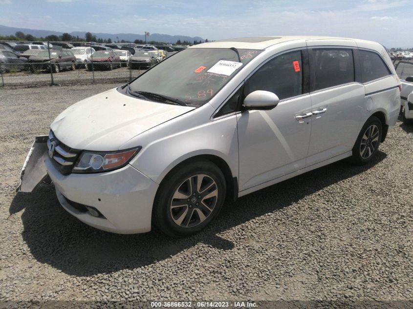 2014 HONDA ODYSSEY TOURING 5FNRL5H9XEB031490