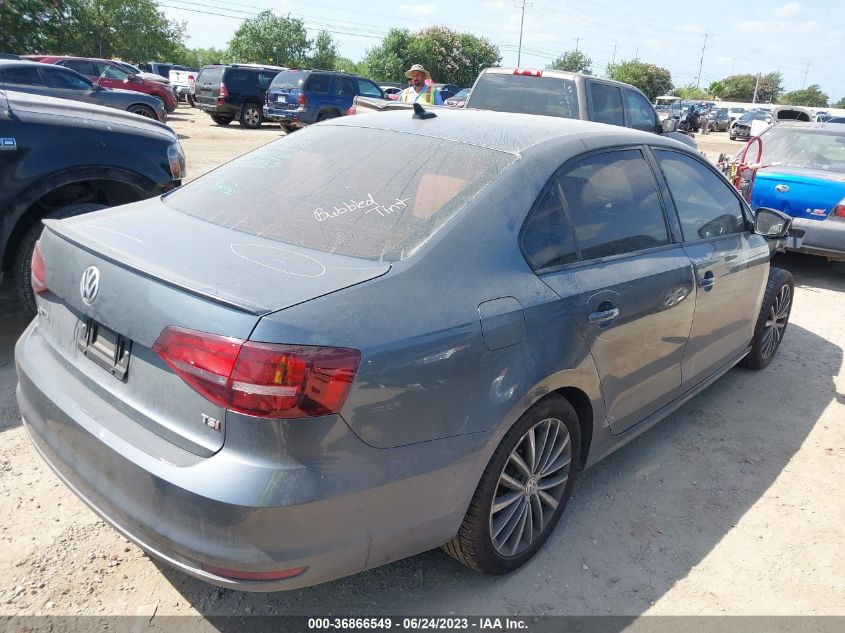 2016 VOLKSWAGEN JETTA SEDAN 1.8T SPORT - 3VWD17AJ5GM299858