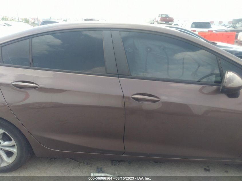 2019 CHEVROLET CRUZE LS - 1G1BC5SM1K7122804