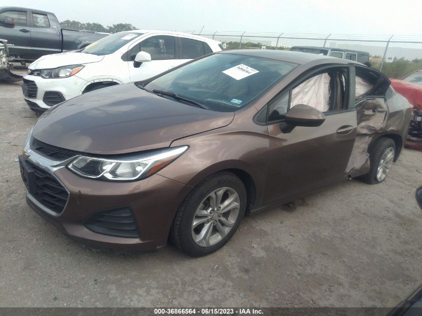 2019 CHEVROLET CRUZE LS - 1G1BC5SM1K7122804