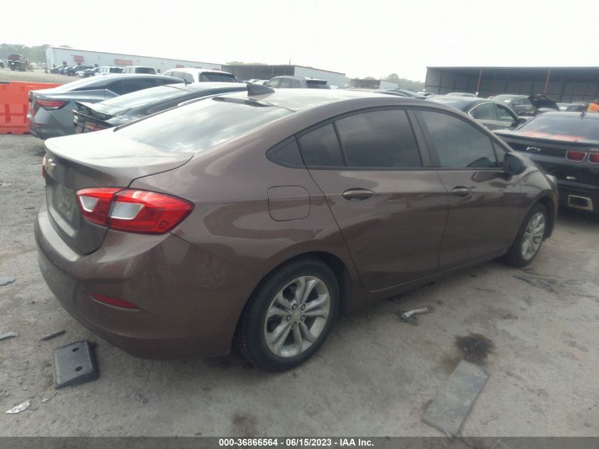 2019 CHEVROLET CRUZE LS - 1G1BC5SM1K7122804
