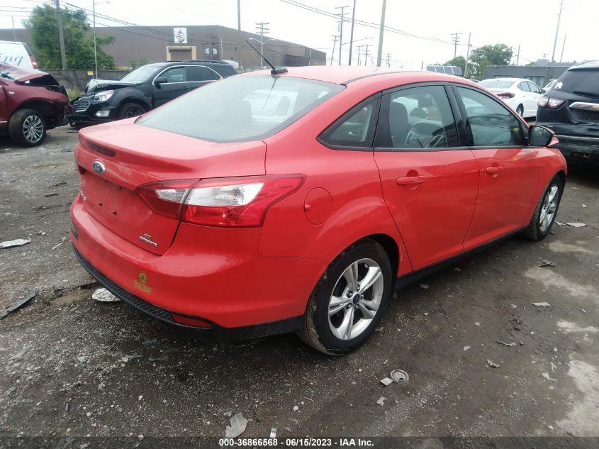 2014 FORD FOCUS SE - 1FADP3F26EL239250