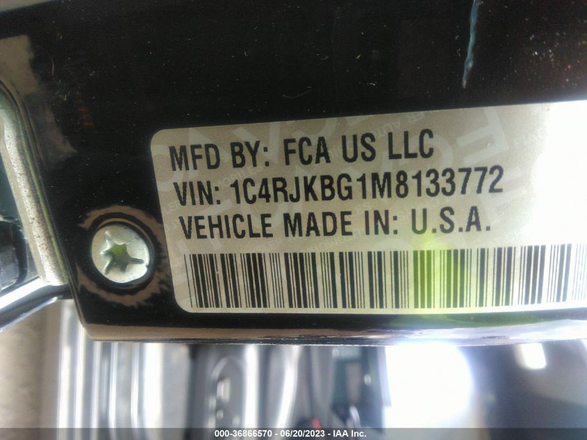 2021 JEEP GRAND CHEROKEE L LIMITED - 1C4RJKBG1M8133772