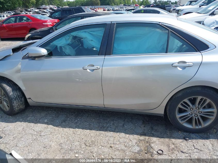2016 TOYOTA CAMRY XLE/SE/LE/XSE - 4T1BF1FK0GU541294