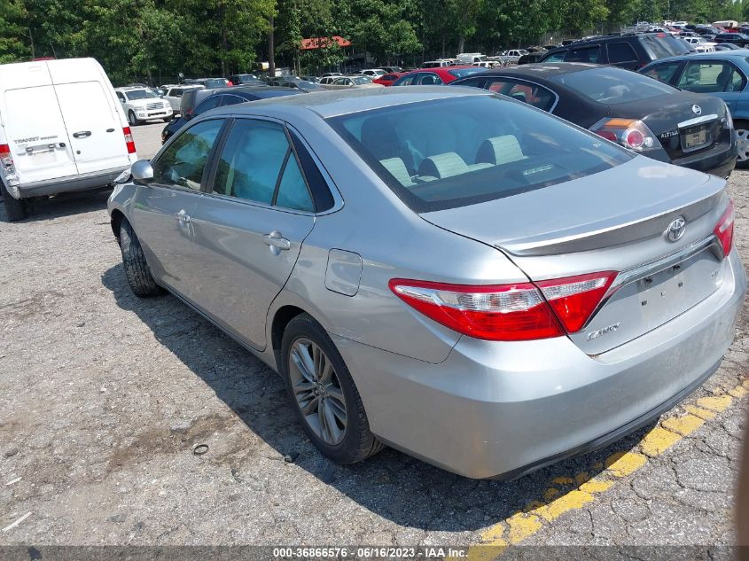 2016 TOYOTA CAMRY XLE/SE/LE/XSE - 4T1BF1FK0GU541294