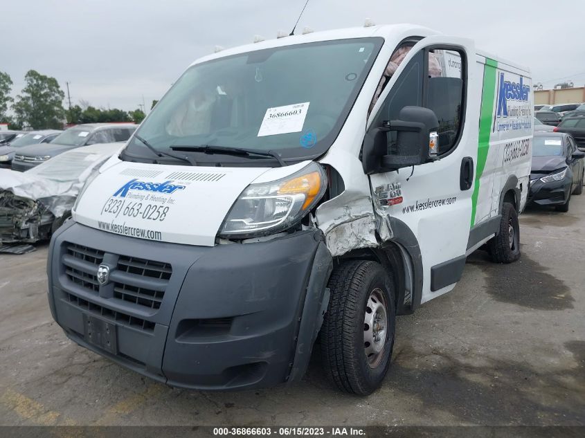2016 RAM PROMASTER CARGO VAN - 3C6TRVAG1GE129076