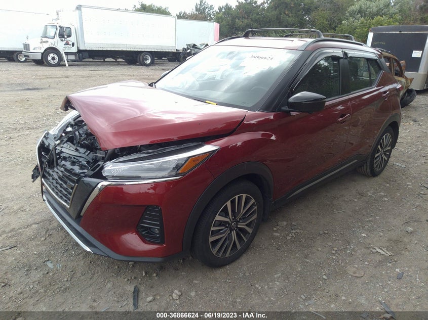 VIN 3N1CP5DV6ML489348 2021 NISSAN KICKS SR