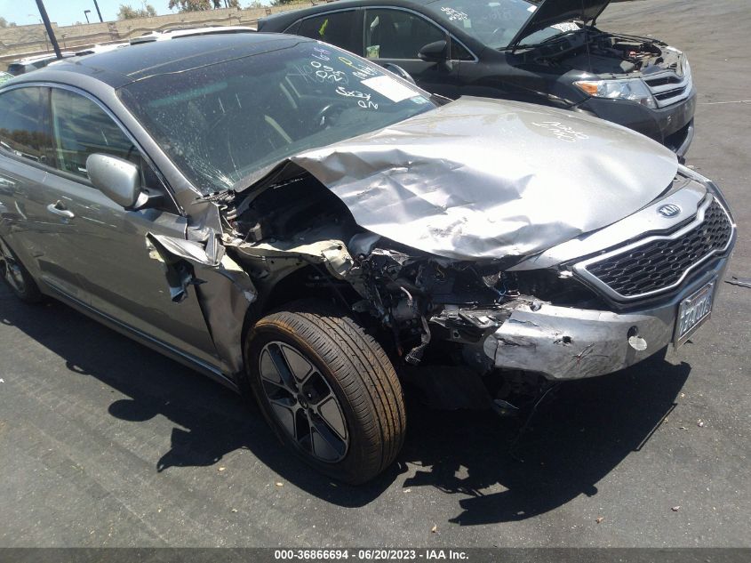 2013 KIA OPTIMA HYBRID EX - KNAGM4AD3D5062266