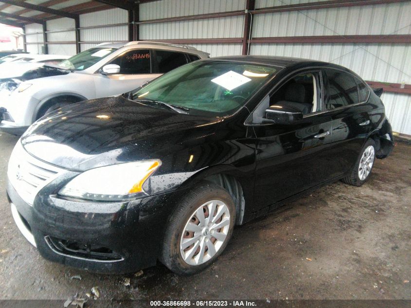 2014 NISSAN SENTRA S/FE+ S/SV/FE+ SV/SR/SL - 3N1AB7AP3EY211308