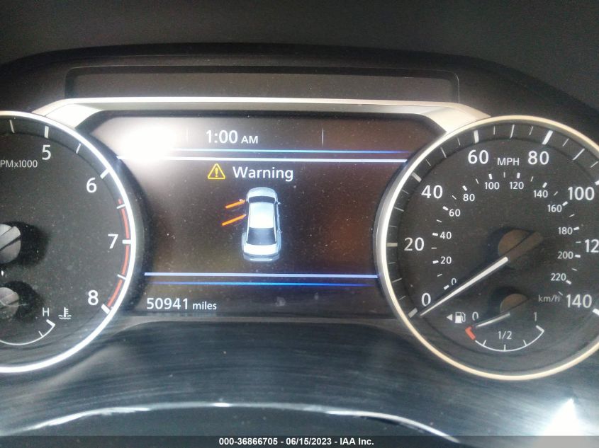 2019 NISSAN ALTIMA 2.5 SV - 1N4BL4DVXKN308723