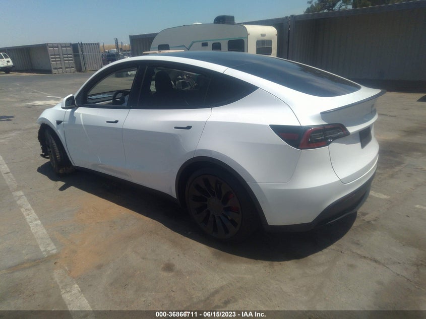 VIN 7SAYGDEFXNF451113 2022 TESLA MODEL Y PERFORMANCE