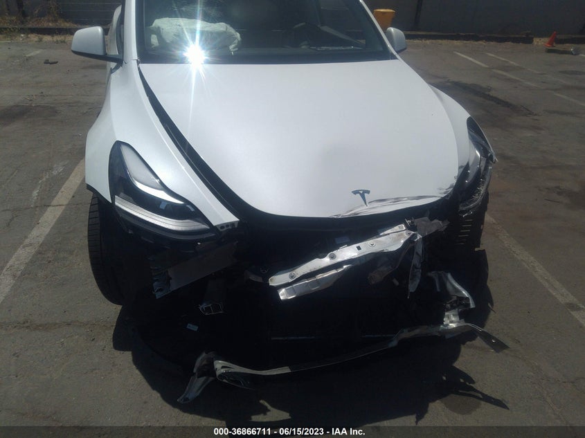 VIN 7SAYGDEFXNF451113 2022 TESLA MODEL Y PERFORMANCE