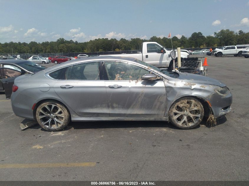 2015 CHRYSLER 200 C - 1C3CCCCG9FN519997