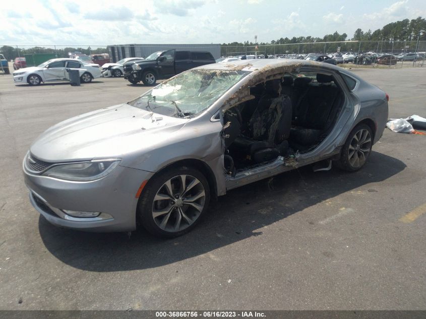 2015 CHRYSLER 200 C - 1C3CCCCG9FN519997