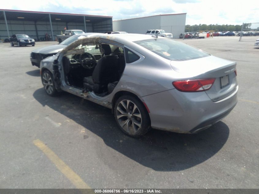 2015 CHRYSLER 200 C - 1C3CCCCG9FN519997