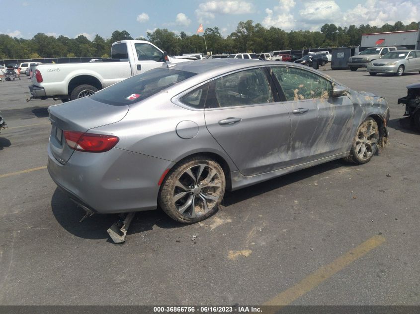 2015 CHRYSLER 200 C - 1C3CCCCG9FN519997
