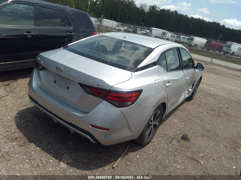 2021 NISSAN SENTRA SV - 3N1AB8CV3MY279883