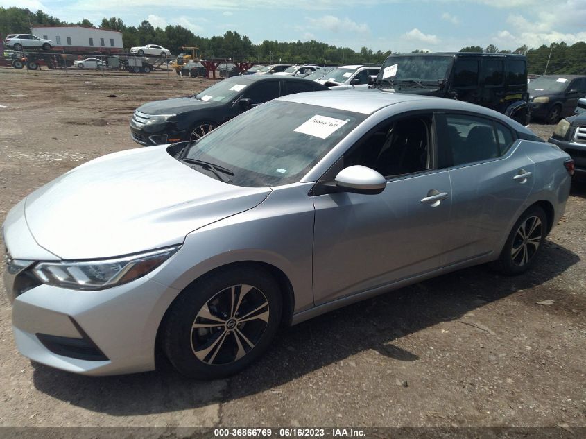 2021 NISSAN SENTRA SV - 3N1AB8CV3MY279883