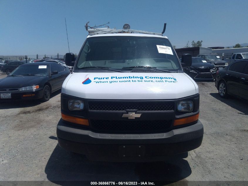 2013 CHEVROLET EXPRESS CARGO VAN - 1GCWGFCB3D1902633