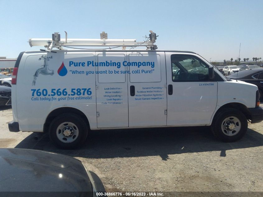 2013 CHEVROLET EXPRESS CARGO VAN - 1GCWGFCB3D1902633