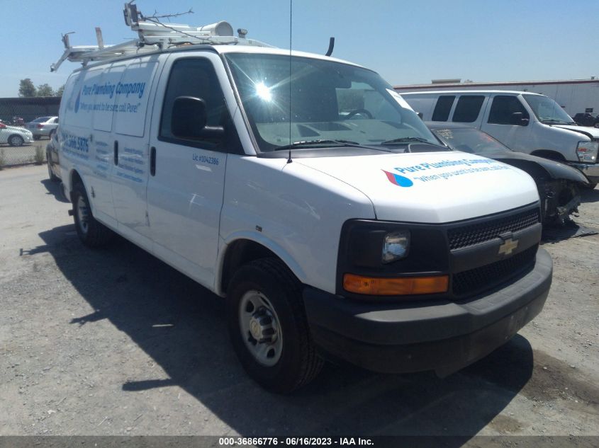 2013 CHEVROLET EXPRESS CARGO VAN - 1GCWGFCB3D1902633